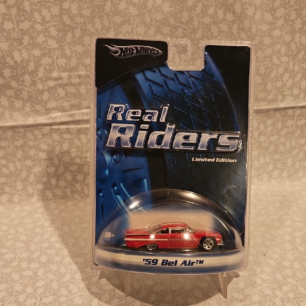 2005 Hot Wheels Real Riders Red '59 Bel Air Limited Edition